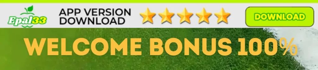 WELCOME BONUS 100%