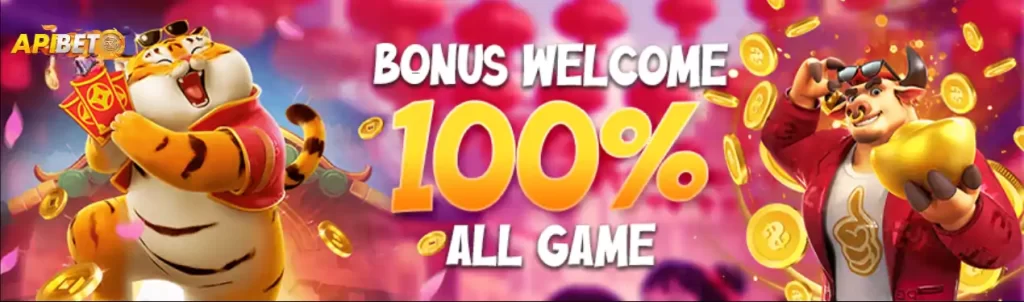 WELCOME BONUS 100%