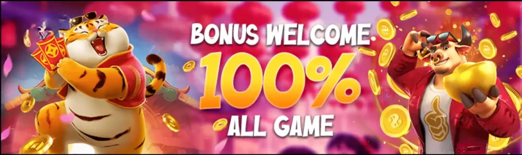 bonus welcome 100%